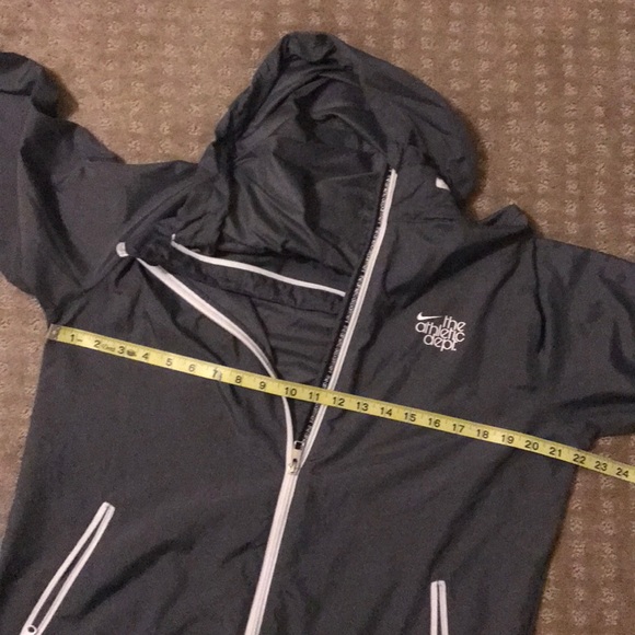Windbreaker Men’s US S Gray Hoodie - Picture 8 of 9